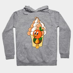 Little Orange Bird Hoodie